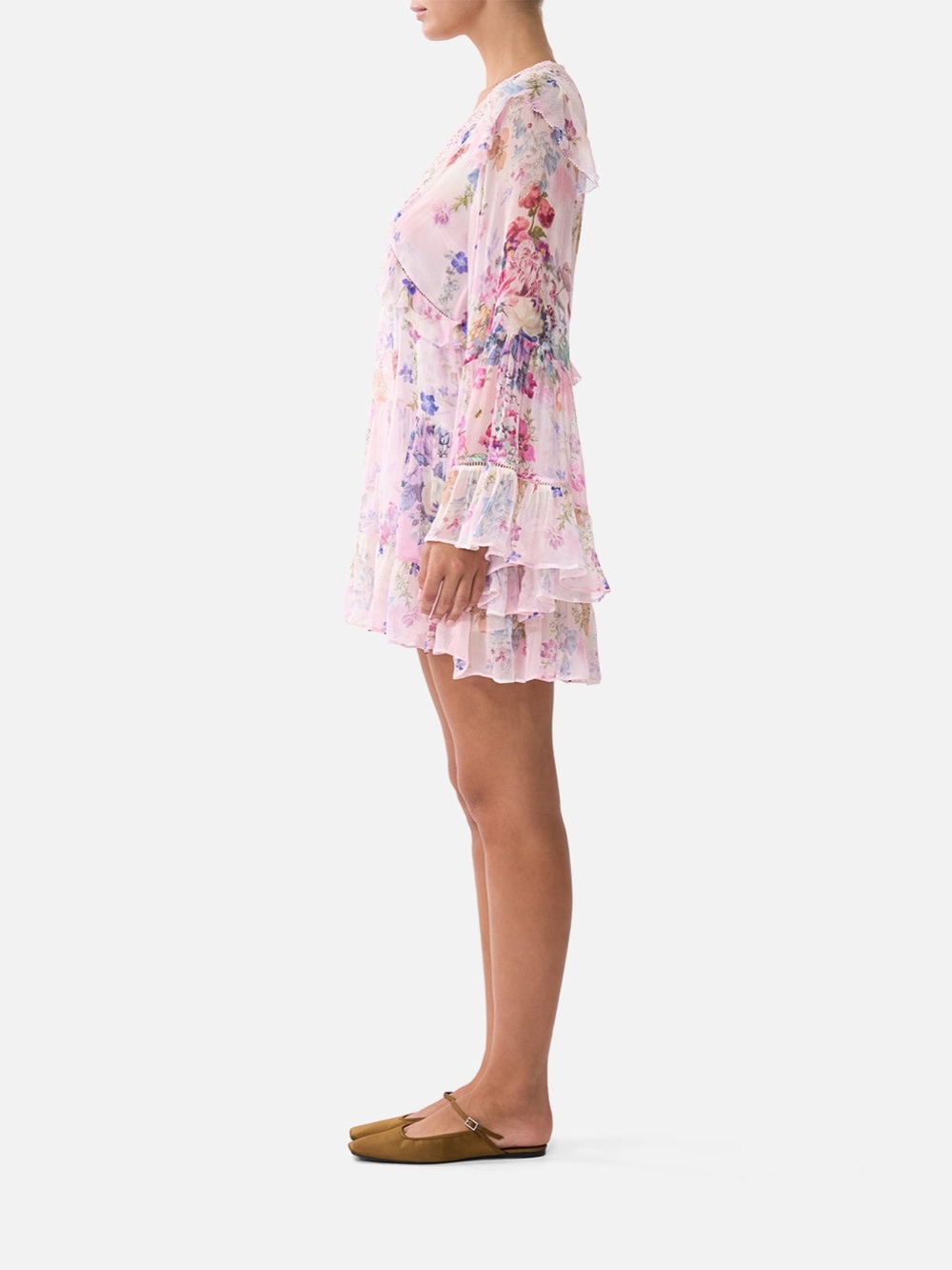 Camilla Tiered Swing Mini Dress
Palatial Pastels - Picture 4 of 8